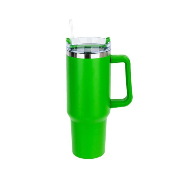 Stainless Steel Water Bottle Tumbler With Handle and Straws